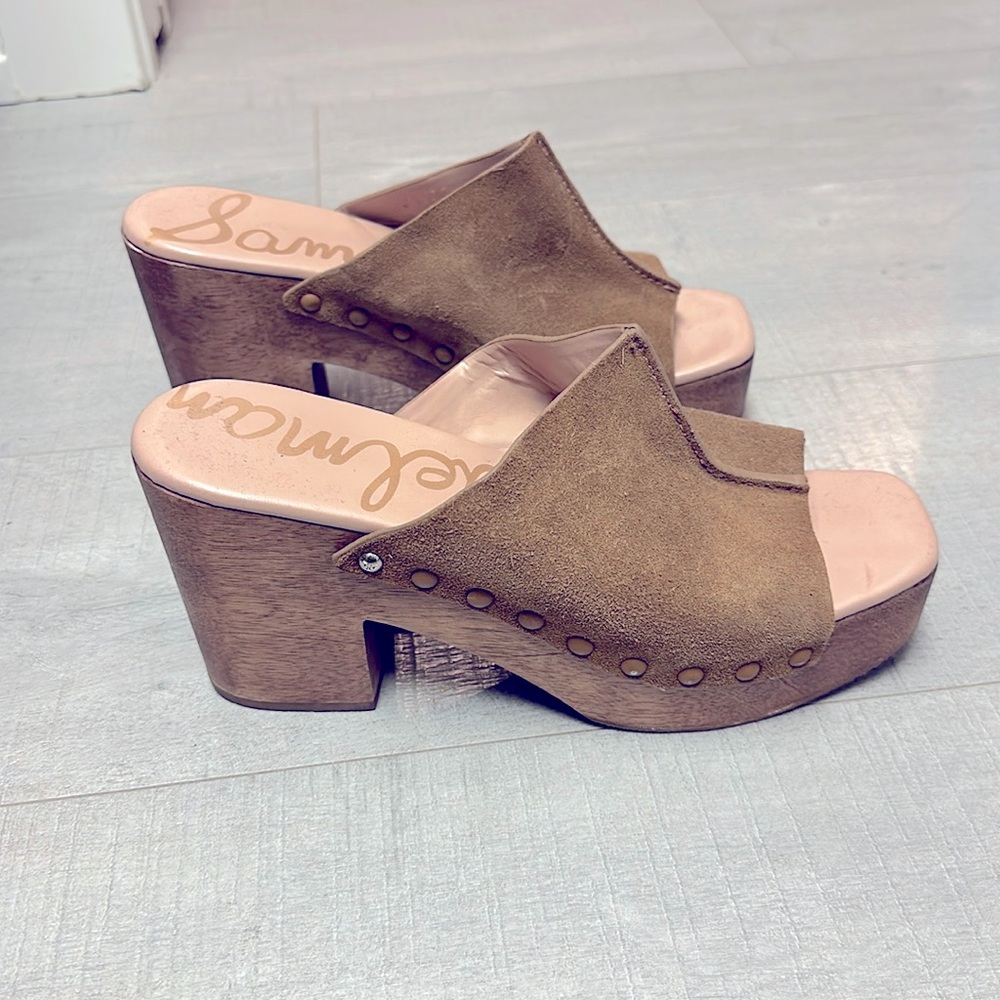 Sam Edelman Josselyn Women's Sandals - whiskey suede size 8